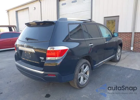 2013 Toyota Highlander Limited V6 from USA, damaged, VIN 5TDDK3EH5DS275426